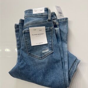 Flying Monkey High Rise Flare Denim